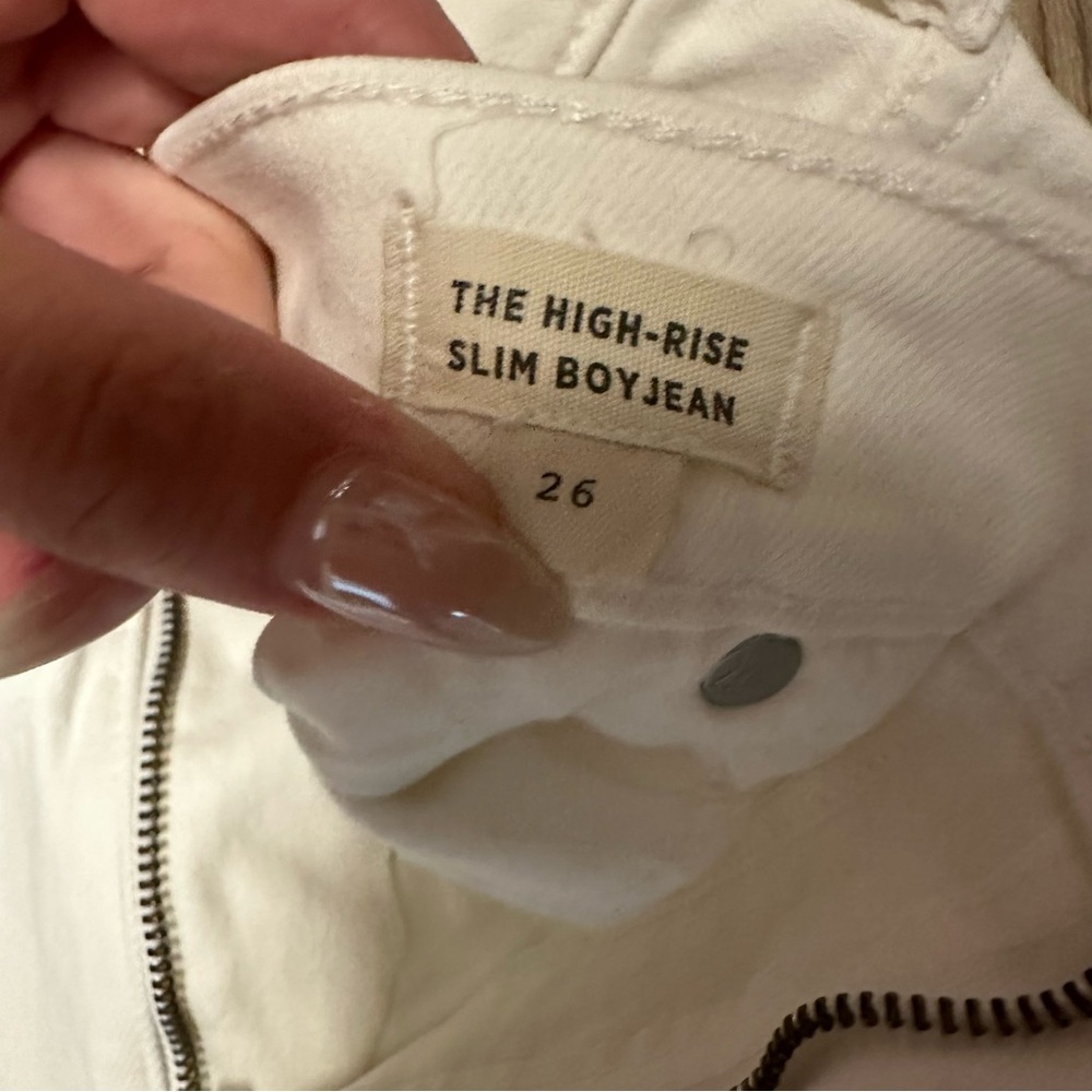Madewell high rise slim boyjean - Picture 3 of 4